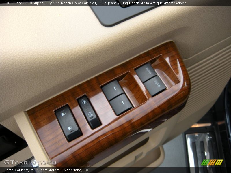 Blue Jeans / King Ranch Mesa Antique Affect/Adobe 2015 Ford F250 Super Duty King Ranch Crew Cab 4x4