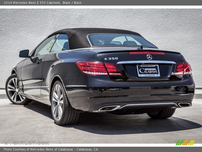 Black / Black 2014 Mercedes-Benz E 350 Cabriolet