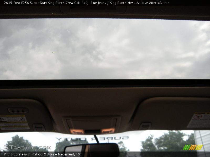Blue Jeans / King Ranch Mesa Antique Affect/Adobe 2015 Ford F250 Super Duty King Ranch Crew Cab 4x4