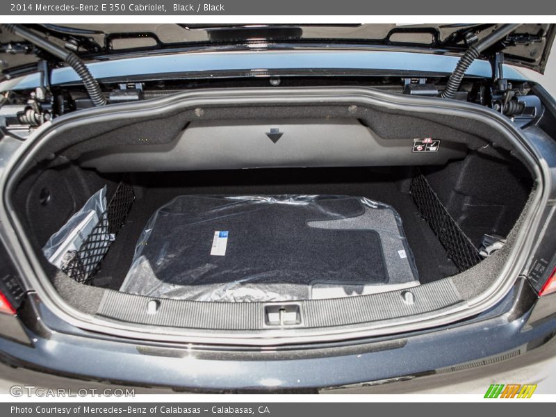 Black / Black 2014 Mercedes-Benz E 350 Cabriolet