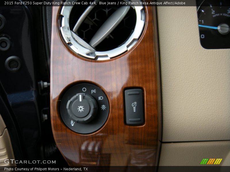 Blue Jeans / King Ranch Mesa Antique Affect/Adobe 2015 Ford F250 Super Duty King Ranch Crew Cab 4x4