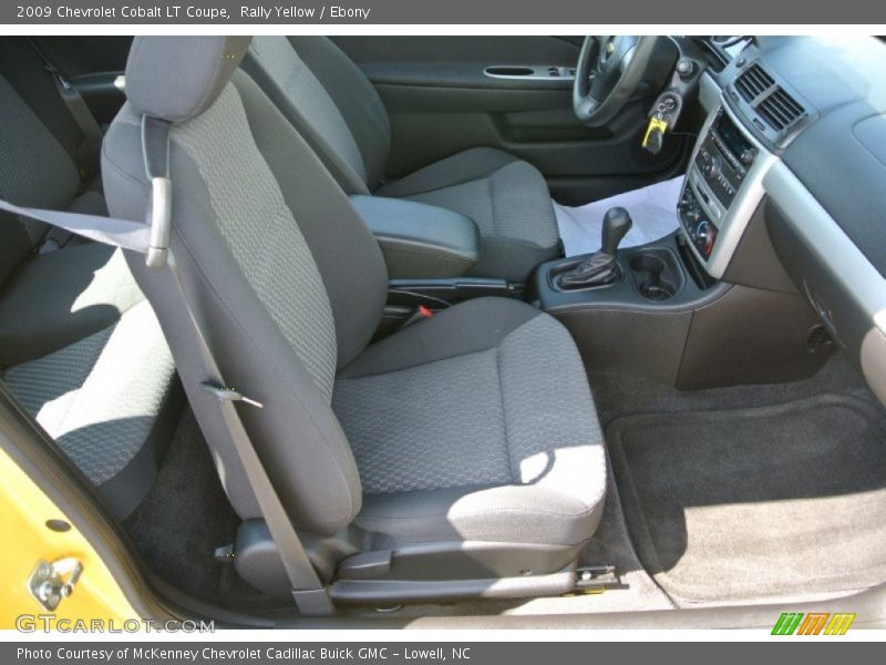 Rally Yellow / Ebony 2009 Chevrolet Cobalt LT Coupe