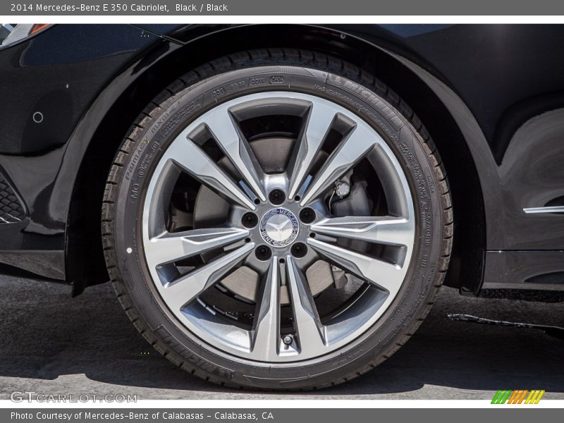 Black / Black 2014 Mercedes-Benz E 350 Cabriolet