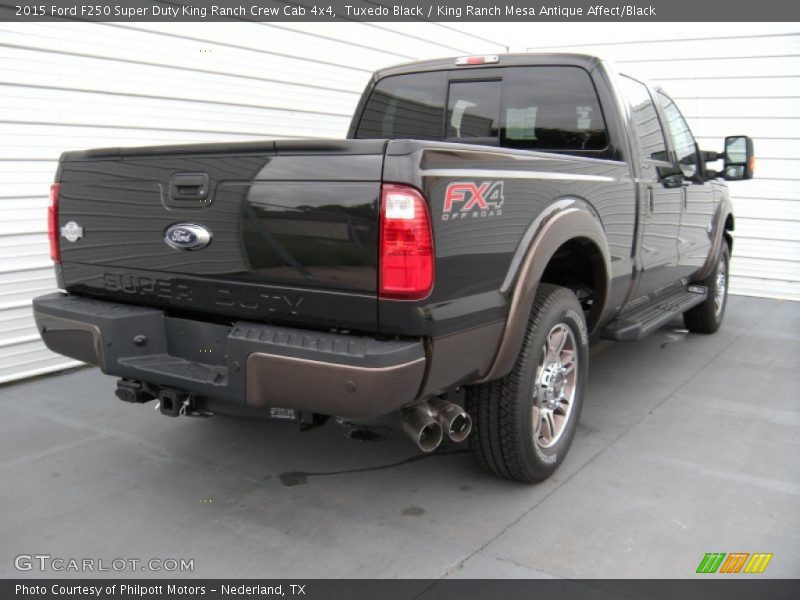  2015 F250 Super Duty King Ranch Crew Cab 4x4 Tuxedo Black