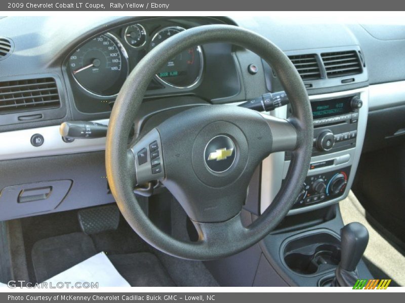 Rally Yellow / Ebony 2009 Chevrolet Cobalt LT Coupe