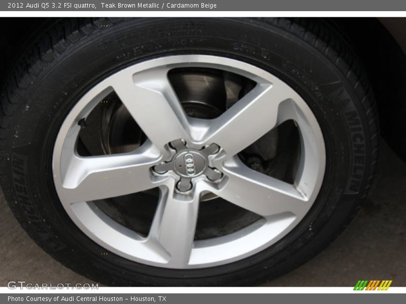 Teak Brown Metallic / Cardamom Beige 2012 Audi Q5 3.2 FSI quattro