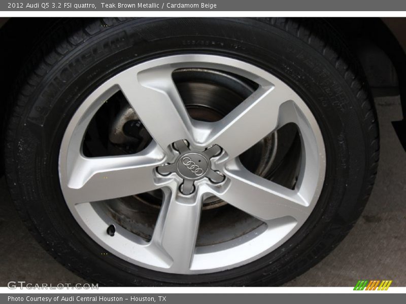 Teak Brown Metallic / Cardamom Beige 2012 Audi Q5 3.2 FSI quattro