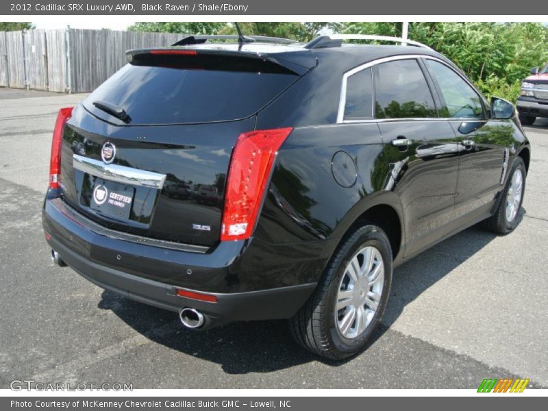 Black Raven / Shale/Ebony 2012 Cadillac SRX Luxury AWD