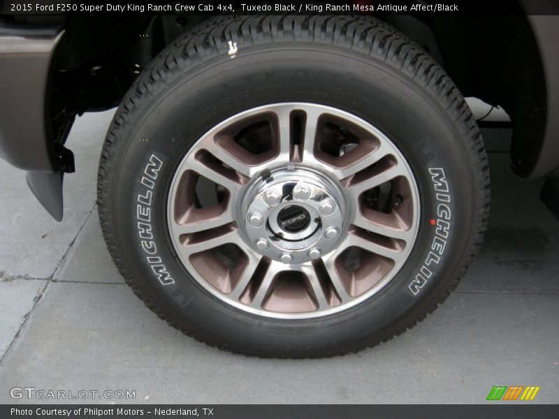  2015 F250 Super Duty King Ranch Crew Cab 4x4 Wheel