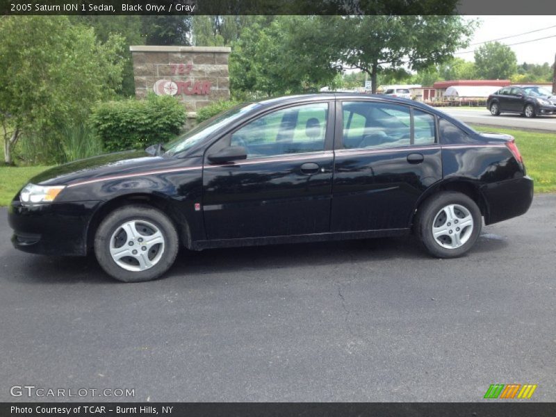 Black Onyx / Gray 2005 Saturn ION 1 Sedan