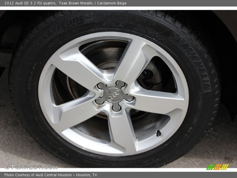 Teak Brown Metallic / Cardamom Beige 2012 Audi Q5 3.2 FSI quattro