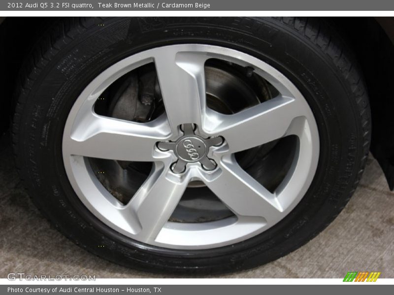 Teak Brown Metallic / Cardamom Beige 2012 Audi Q5 3.2 FSI quattro