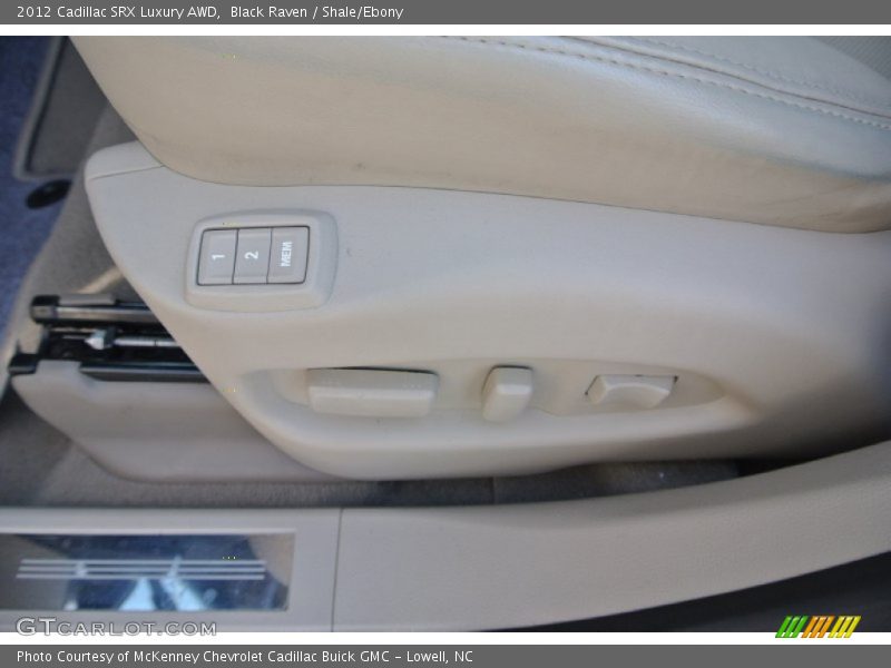 Black Raven / Shale/Ebony 2012 Cadillac SRX Luxury AWD