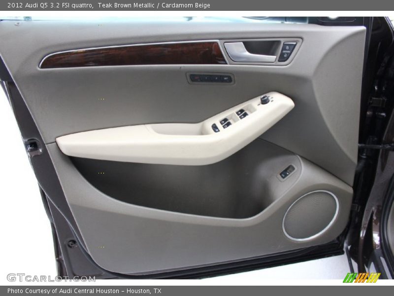 Teak Brown Metallic / Cardamom Beige 2012 Audi Q5 3.2 FSI quattro