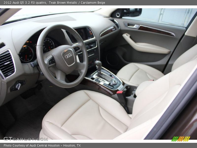 Teak Brown Metallic / Cardamom Beige 2012 Audi Q5 3.2 FSI quattro