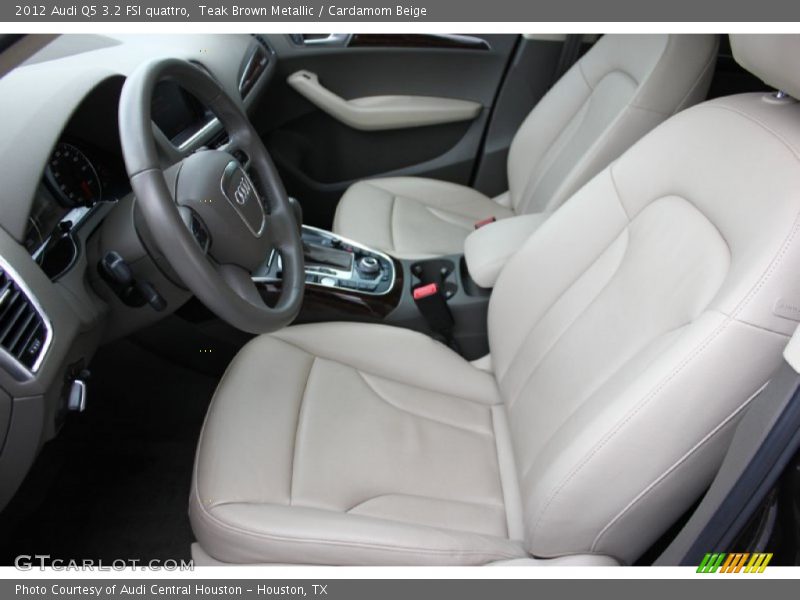 Teak Brown Metallic / Cardamom Beige 2012 Audi Q5 3.2 FSI quattro