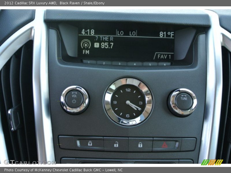 Black Raven / Shale/Ebony 2012 Cadillac SRX Luxury AWD