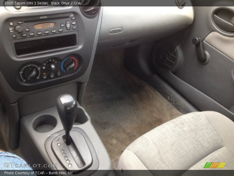 Black Onyx / Gray 2005 Saturn ION 1 Sedan