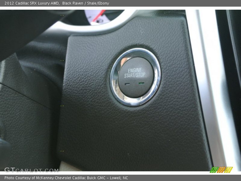 Black Raven / Shale/Ebony 2012 Cadillac SRX Luxury AWD