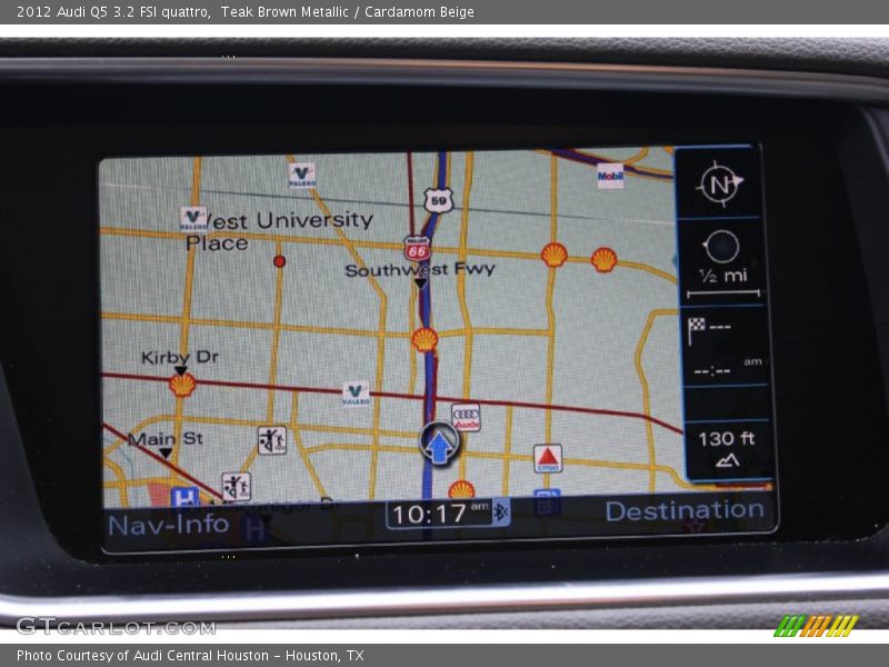 Teak Brown Metallic / Cardamom Beige 2012 Audi Q5 3.2 FSI quattro