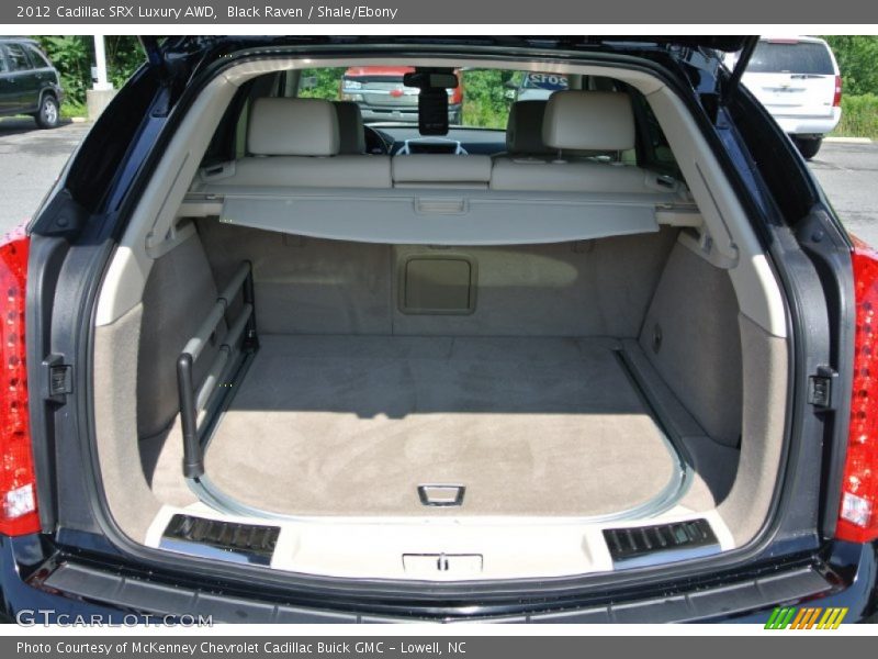Black Raven / Shale/Ebony 2012 Cadillac SRX Luxury AWD