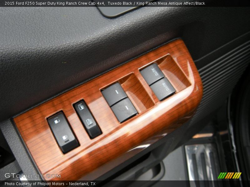 Controls of 2015 F250 Super Duty King Ranch Crew Cab 4x4