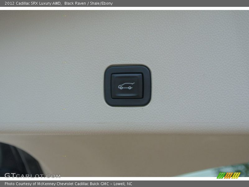 Black Raven / Shale/Ebony 2012 Cadillac SRX Luxury AWD