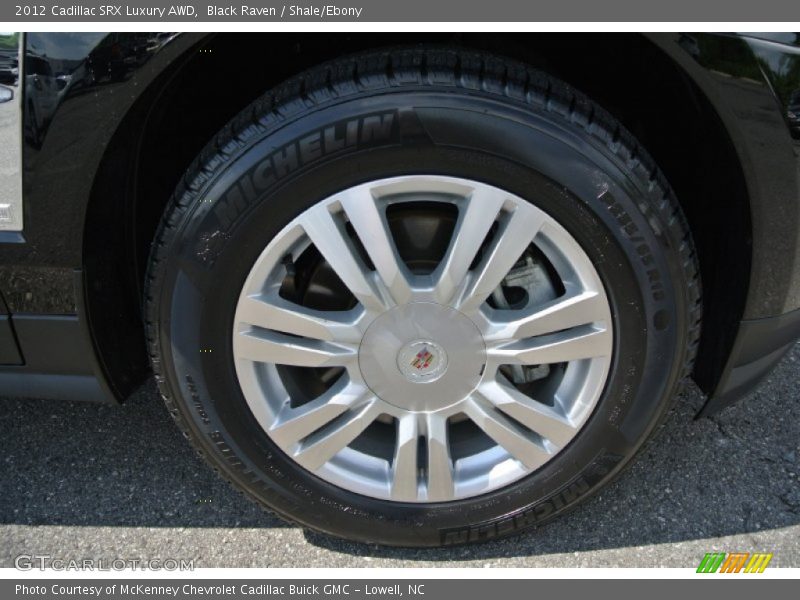 Black Raven / Shale/Ebony 2012 Cadillac SRX Luxury AWD
