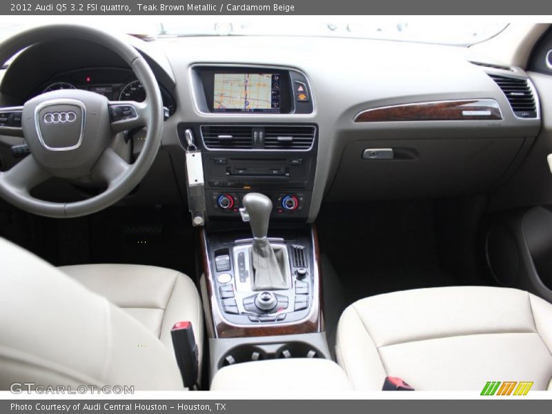 Teak Brown Metallic / Cardamom Beige 2012 Audi Q5 3.2 FSI quattro