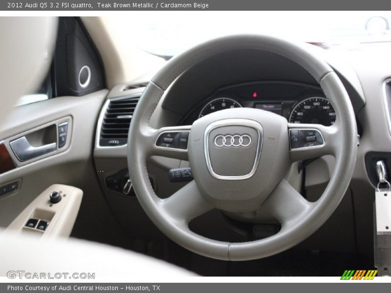 Teak Brown Metallic / Cardamom Beige 2012 Audi Q5 3.2 FSI quattro