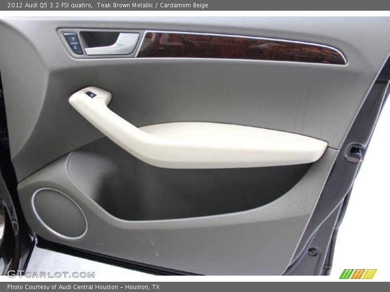 Teak Brown Metallic / Cardamom Beige 2012 Audi Q5 3.2 FSI quattro