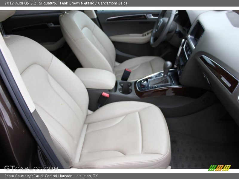 Teak Brown Metallic / Cardamom Beige 2012 Audi Q5 3.2 FSI quattro
