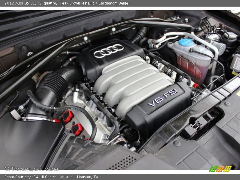 Teak Brown Metallic / Cardamom Beige 2012 Audi Q5 3.2 FSI quattro