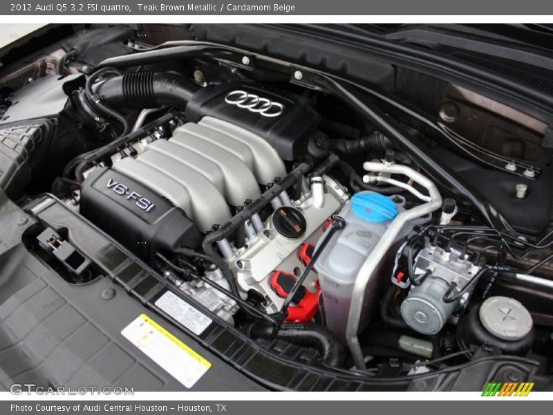 Teak Brown Metallic / Cardamom Beige 2012 Audi Q5 3.2 FSI quattro