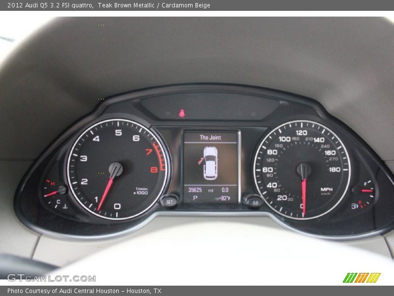 Teak Brown Metallic / Cardamom Beige 2012 Audi Q5 3.2 FSI quattro