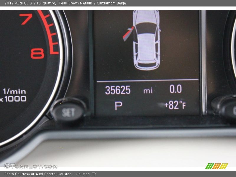 Teak Brown Metallic / Cardamom Beige 2012 Audi Q5 3.2 FSI quattro