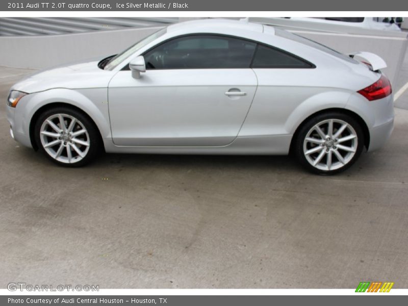 Ice Silver Metallic / Black 2011 Audi TT 2.0T quattro Coupe