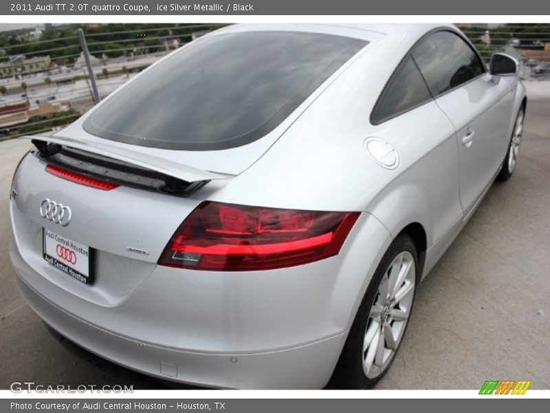 Ice Silver Metallic / Black 2011 Audi TT 2.0T quattro Coupe