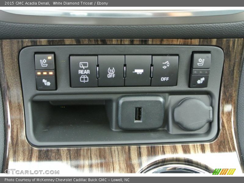 Controls of 2015 Acadia Denali