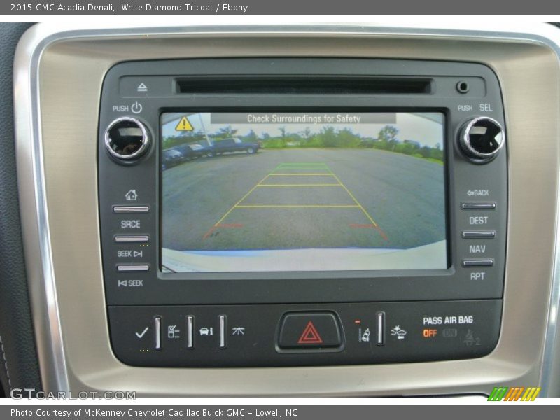 Controls of 2015 Acadia Denali