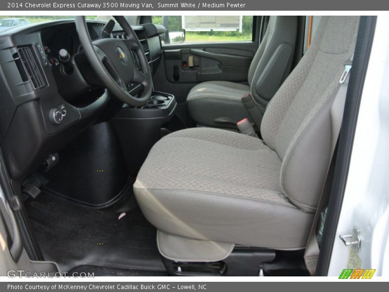 Summit White / Medium Pewter 2014 Chevrolet Express Cutaway 3500 Moving Van