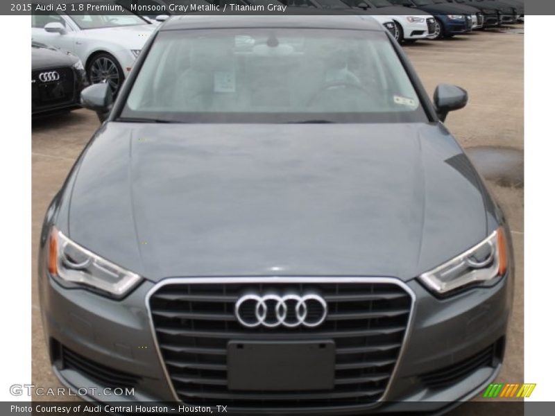 Monsoon Gray Metallic / Titanium Gray 2015 Audi A3 1.8 Premium