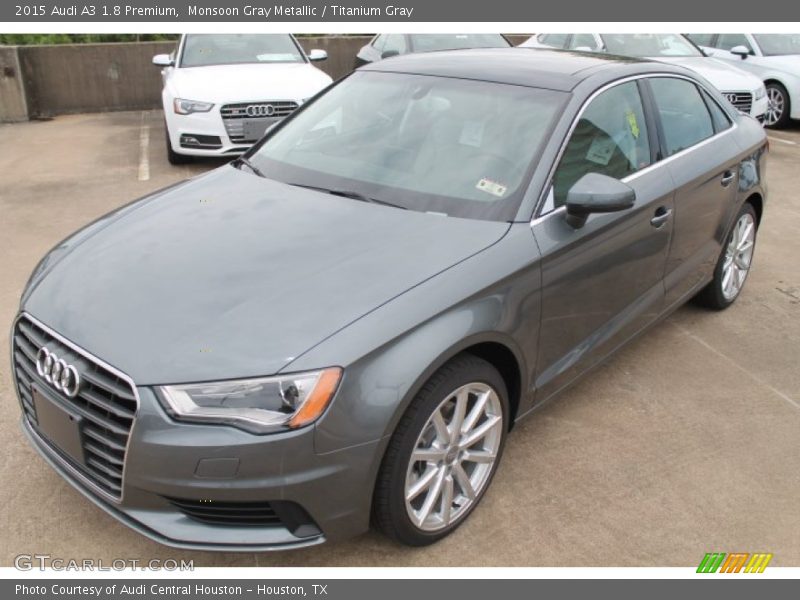 Monsoon Gray Metallic / Titanium Gray 2015 Audi A3 1.8 Premium