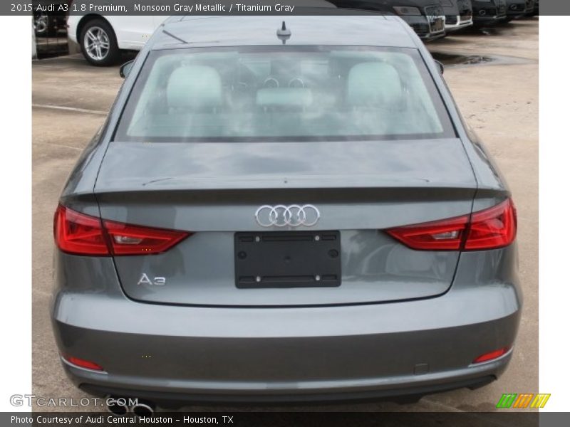 Monsoon Gray Metallic / Titanium Gray 2015 Audi A3 1.8 Premium
