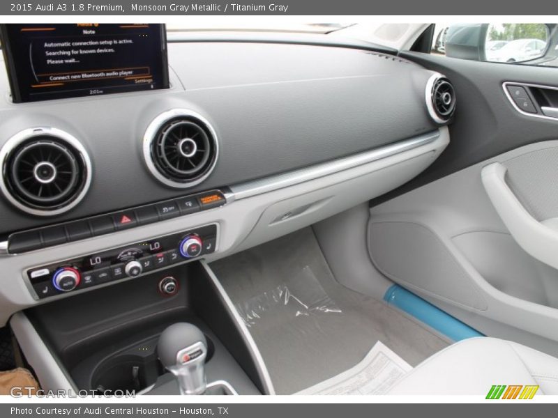 Monsoon Gray Metallic / Titanium Gray 2015 Audi A3 1.8 Premium