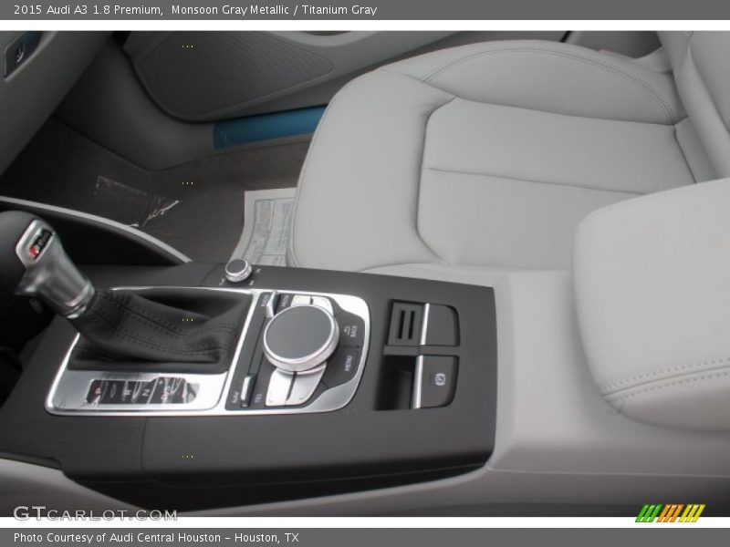Monsoon Gray Metallic / Titanium Gray 2015 Audi A3 1.8 Premium
