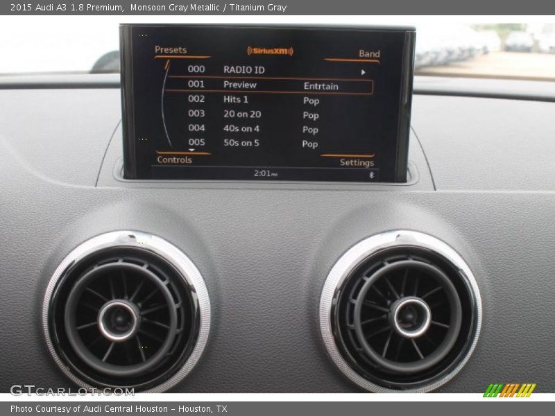 Monsoon Gray Metallic / Titanium Gray 2015 Audi A3 1.8 Premium