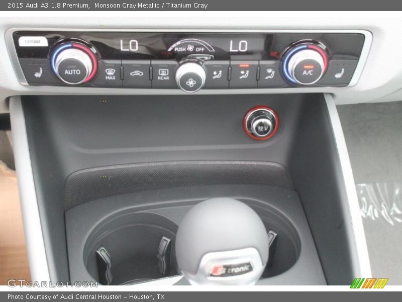 Monsoon Gray Metallic / Titanium Gray 2015 Audi A3 1.8 Premium