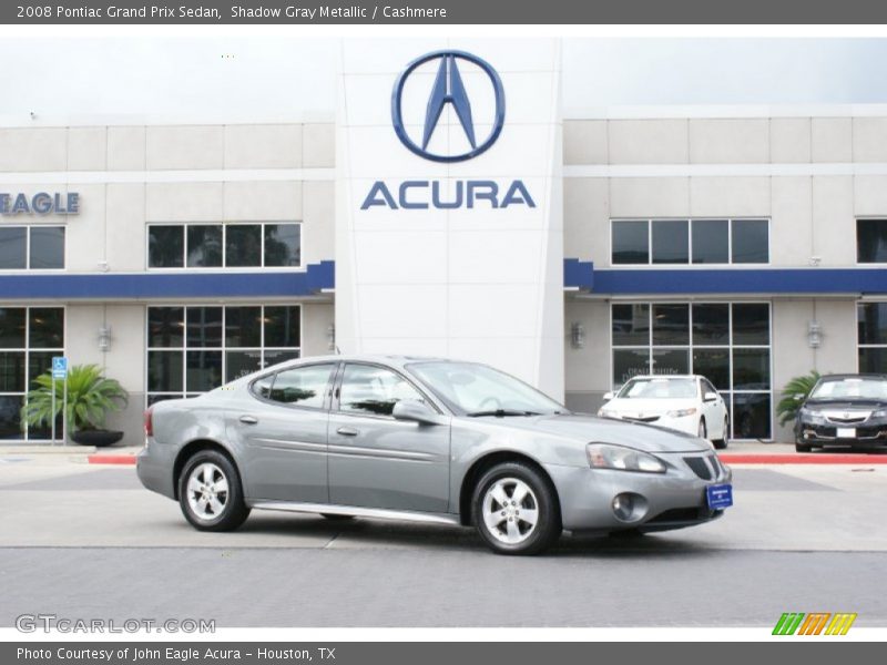 Shadow Gray Metallic / Cashmere 2008 Pontiac Grand Prix Sedan