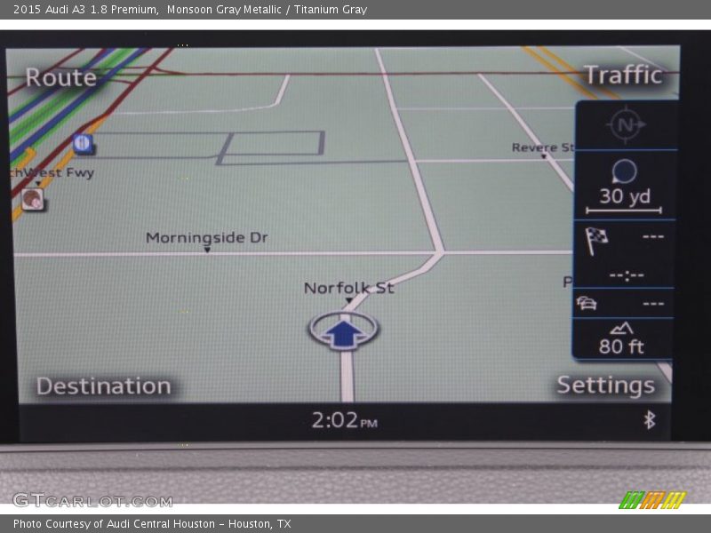 Monsoon Gray Metallic / Titanium Gray 2015 Audi A3 1.8 Premium